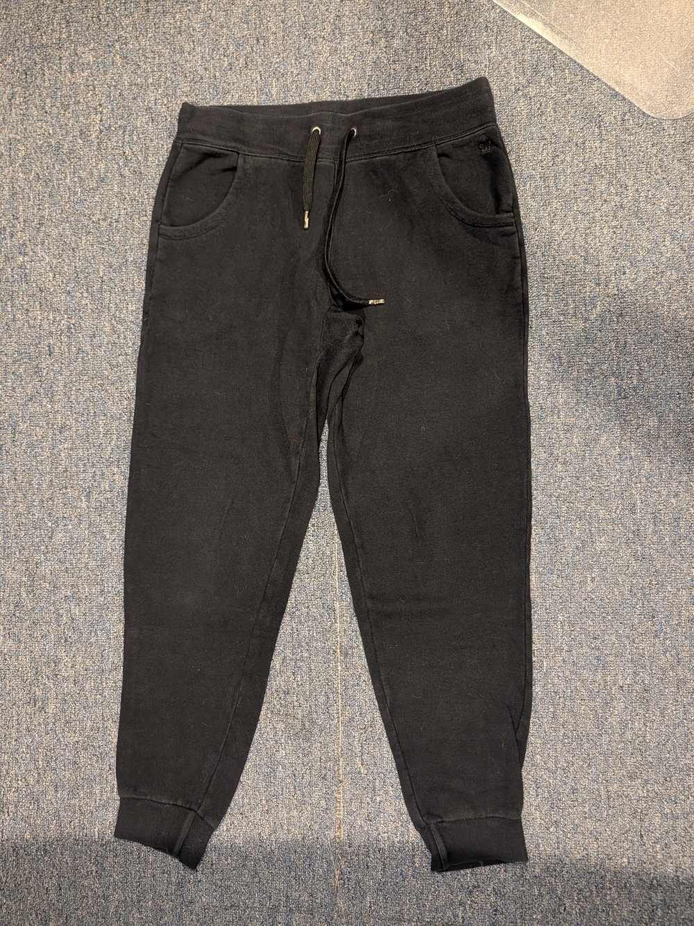 ⭐3 For $20⭐ Tuff Athletics Black Men's Jogger Sweatpants with Drawstring